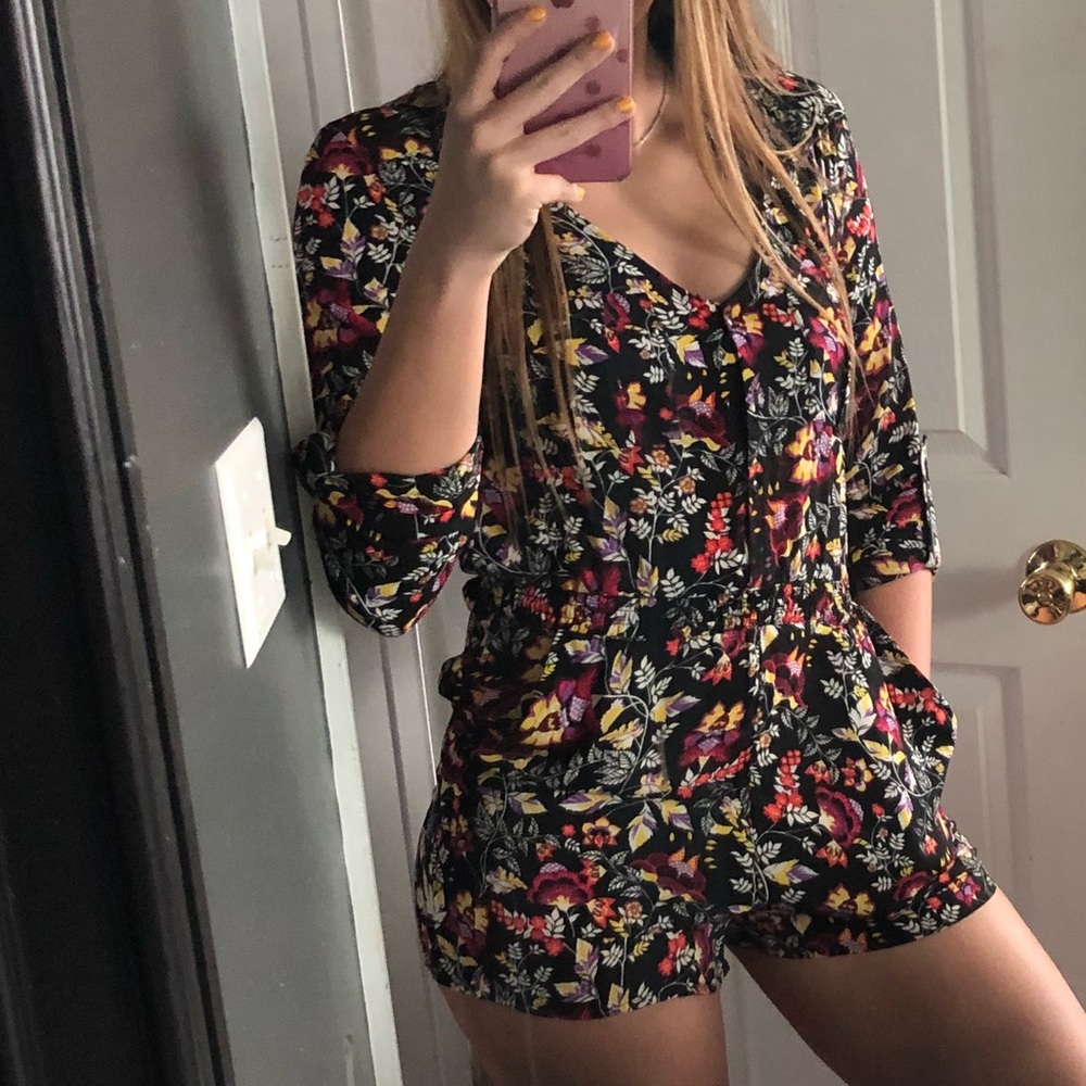 Floral Romper